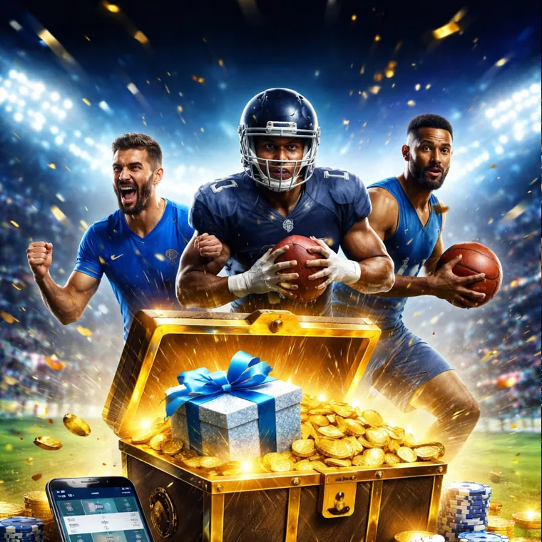 Montage of various online casino, sports betting, and live games